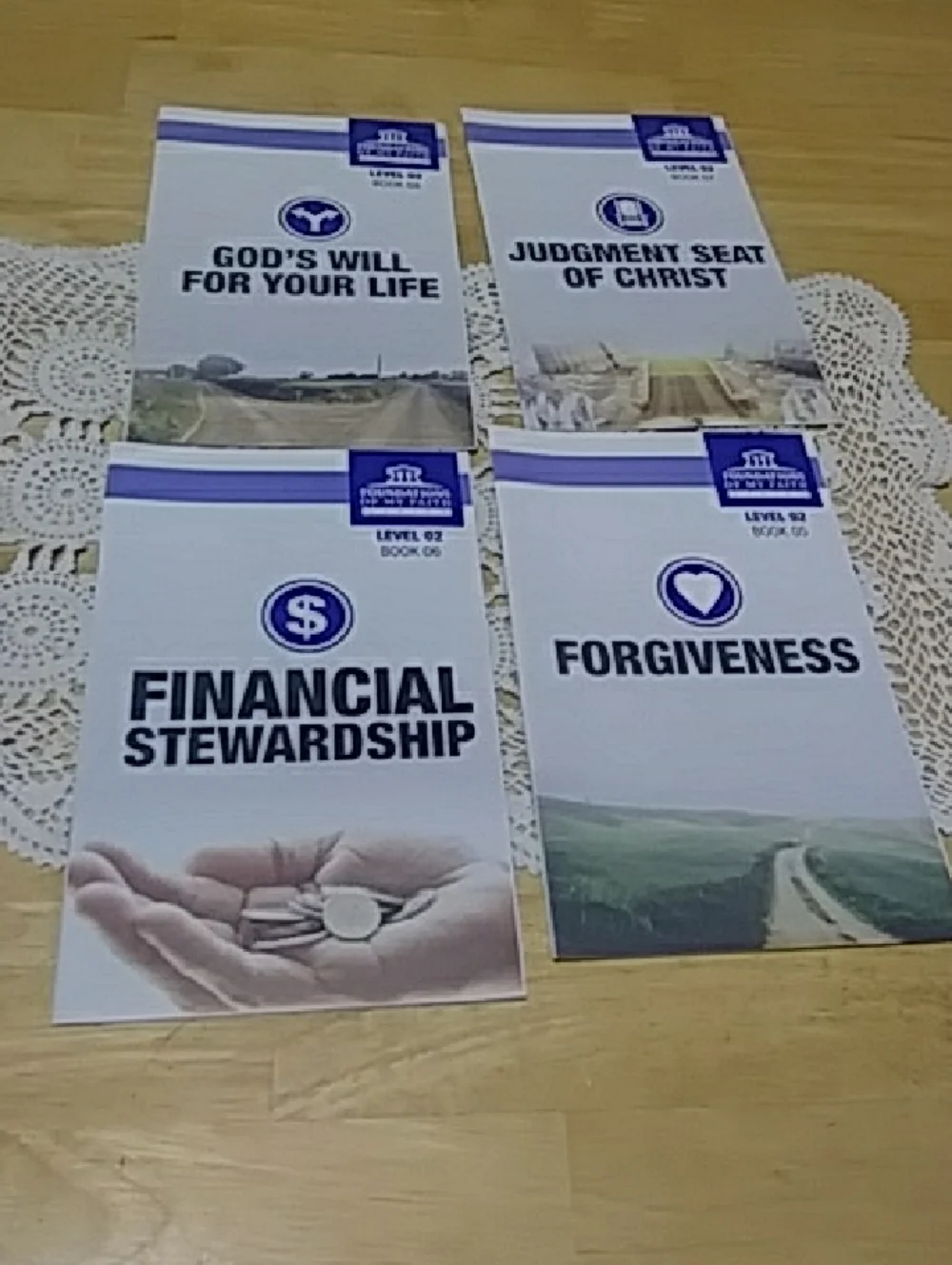 Grace to Grow Foundations of my faith study guides, Full set like new
